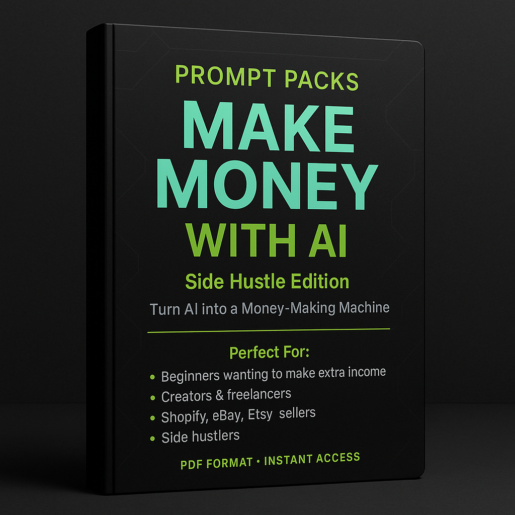 Prompt Packs: Make Money With AI